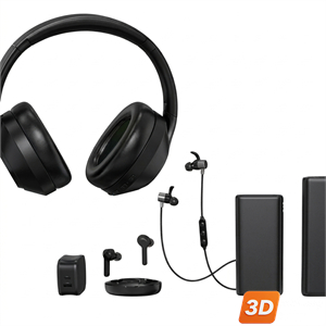 Audio tech 3D Models
